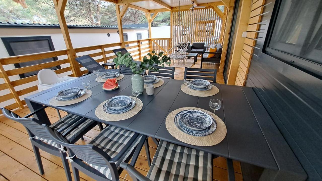 Premium Mobile Home Maslina - Oaza Mira Drage Extérieur photo